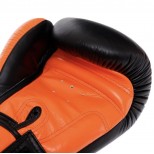 Боксерские перчатки Twins Special (BGVL-3-2T black-orange)